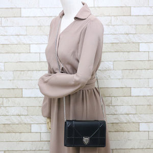 Dior ama chain bag ama shoulder shoulder bag black